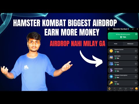 Hamster Kombat biggest airdrop earn more money