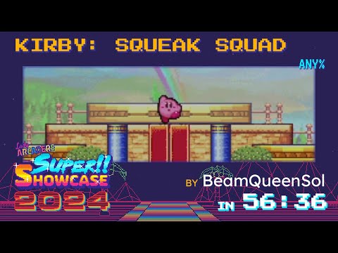 #LASS2024 - Kirby: Squeak Squad (Any%) in 56:36 [BeamQueenSol]