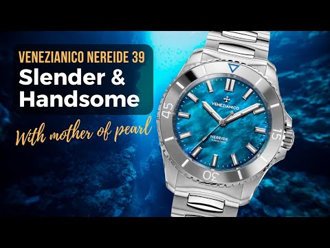 Venezianico Nereide Tungsteno 39 Dive Watch With Mother Of Pearl Dial. Watch Review