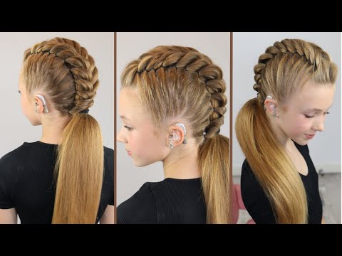 Mohawk hairstyle that’s super easy!