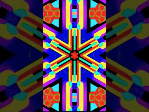 Dancing Kaleidoscopes! Snippet #visualart #psychedelicart #art