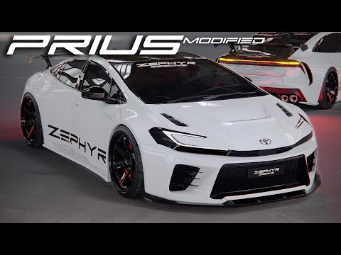 Toyota PRIUS PRO 2023 HARDCORE MODIFIED Concept by Zephyr Designz