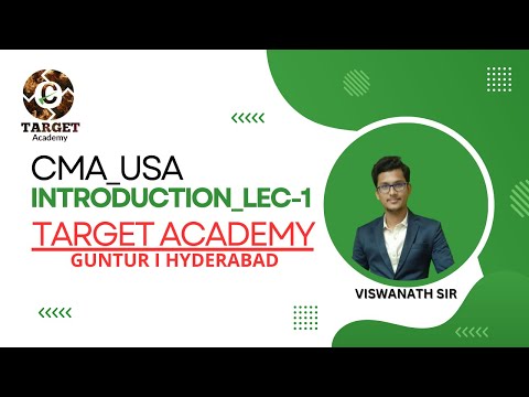 1.CMA_USA_FEB_NEW_BATCH_INTRODUCTION_LEC-1_BY_VISHWANATH_SIR  #cainter #cma #cmausa #acca