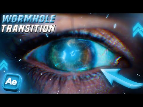 The BEST Eye Transition in After Effects (Trippy Wormhole Transition)