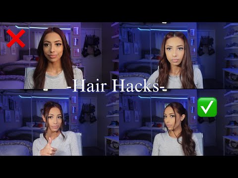 Trying Hair Hacks!!!