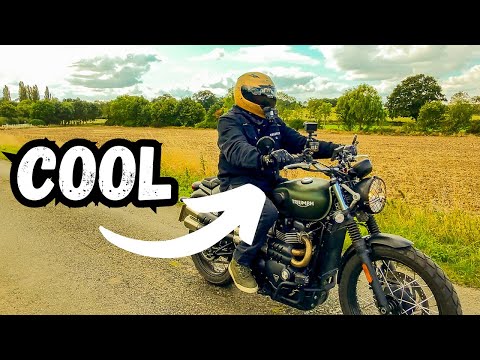 Bar End Mirrors For Your Triumph Scrambler! FENRIR Emark E24 Review