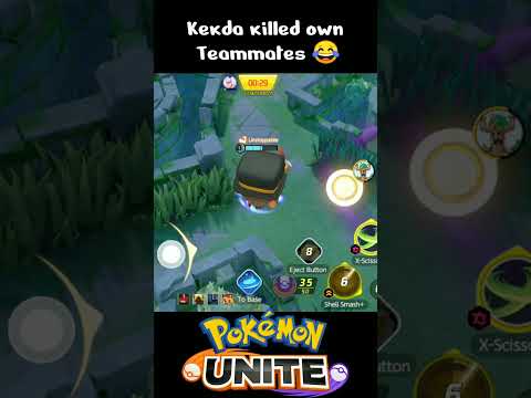 I killed my own teammates 😱😂 || Pokemon unite