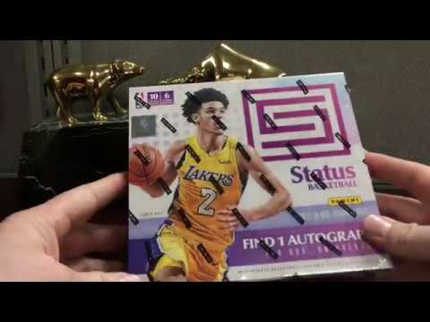 2017-18 Panini Status Basketball Hobby Box Break