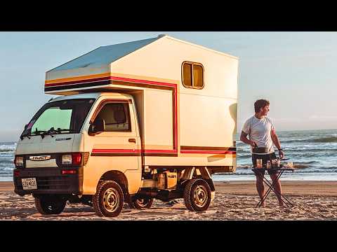 Worlds Smallest Truck Camper | Costal Road Trip Camping