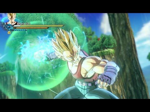 Vegeta (GT) VS Broly & Goku SSB - Dragon Ball Xenoverse 2 Mod