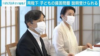 両陛下、“貧困の子ども”支援の説明受けられる(20/07/22)