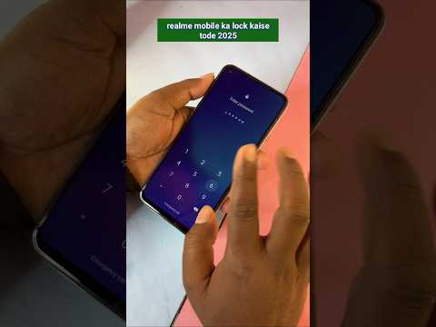 Realme mobile ka lock kaise tode 2025 // realme ka lock kaise tode #shorts