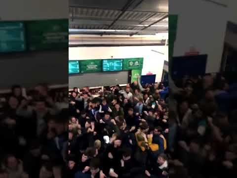 “CITY’S GOING DOWN WITH A BILLION IN THE BANK” - Man City fans in the Leicester city concourse