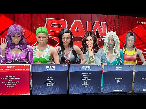 AWA Monday night dawn: 6 women gauntlet elimanator match