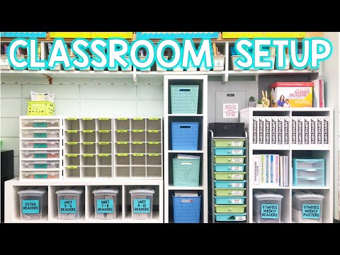 CLASSROOM SETUP - All the Organization!