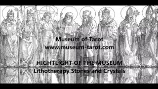 Lithotherapy Crystals and Charmestones [Museum of Tarot & Magic]