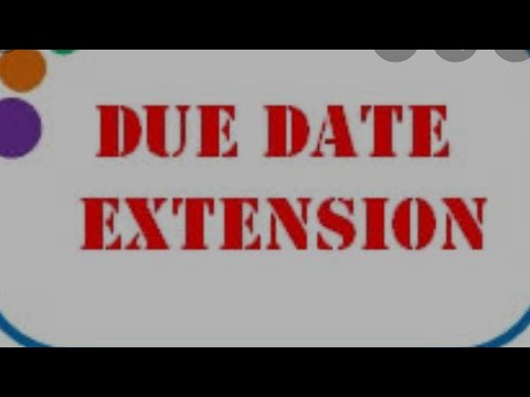 Important Announcement | Dates Extension Notification JUNE 2020