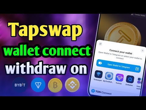 Tapswap Wallet Connect | Tapswap Connect Ton Wallet | Tapswap Tonkeepr Wallet Connect