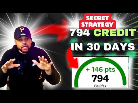 🤫 Secret HACKS To Get A 794 CREDIT Score FAST | Boost Credit Score