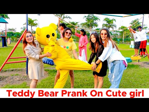 Teddy Bear enjoyed a lot with the girl | Am Action