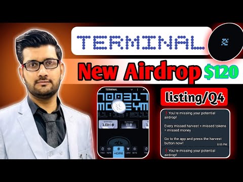 TERMINAL NEW AIRDROP || LISTING IN NOVEMBER || JOIN EARLY FOR BIG PROFIT