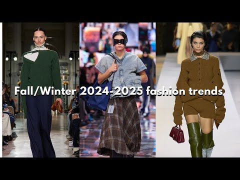 Fall-Winter 2024/2025 fashion trends|