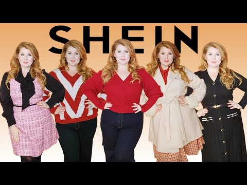 SHEIN Plus Size Try-On Haul | Christmas Fashion | December 2023 #shein #sheinforall #sheincurve