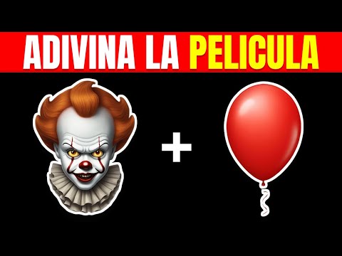 Adivina la PELICULA por el EMOJI! 🎬 50 Películas Por Emoji