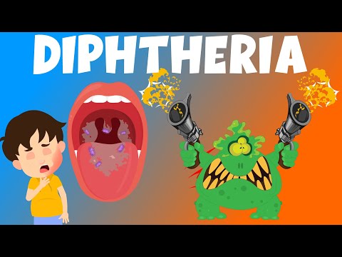 Diphtheria - Symptoms, causes, diagnosis and treatment - Video for Kids