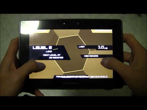 PlayBook Super Hexagon