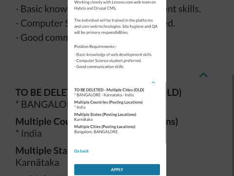 Lenovo Web Developer Jobs 2023 #offcampusdrive #shorts #viral #viralvideo