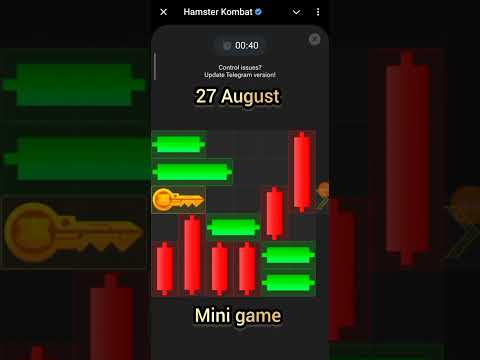 27 August  hamster kombat mini game puzzle || puzzle Hamster || today puzzle hamster