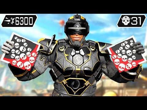 NEWCASTLE 31 KILLS AND 6300 DAMAGE ABSOLUTELY INSANE (Apex Legends Gameplay)