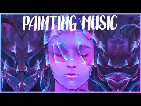 I Traded my Painting for a Song ✦ Acryla Gouache Painting Process