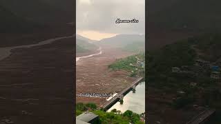 Beautiful Lavasa Lake city view from top of the mountain. #lavasacity #monsoon #nearpune #travel