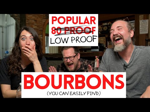 Top 7 LOW PROOF Bourbons you can easily find (according to whiskey lovers)