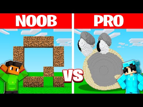 NOOB vs HACKER: I Cheated In a Alphabet Lore Build Challenge! (Letter Q)