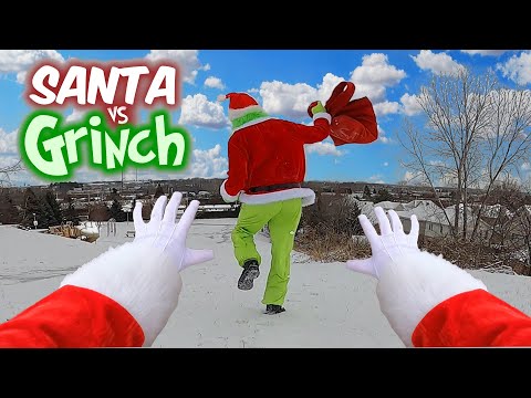 Santa VS Grinch - Parkour POV