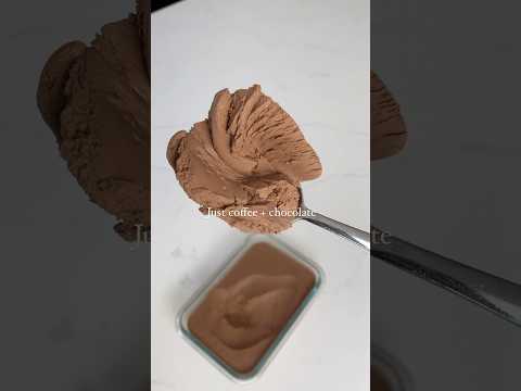 2 Ingredient Mocha Mousse!