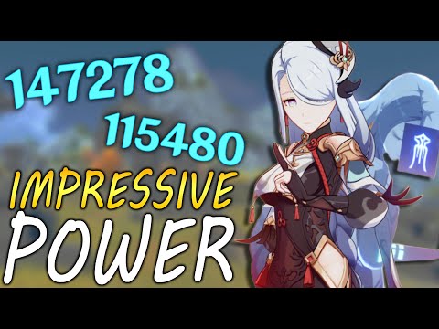 I built Shenhe into CRYO DPS because SHE'S SELFISH (Genshin Impact)