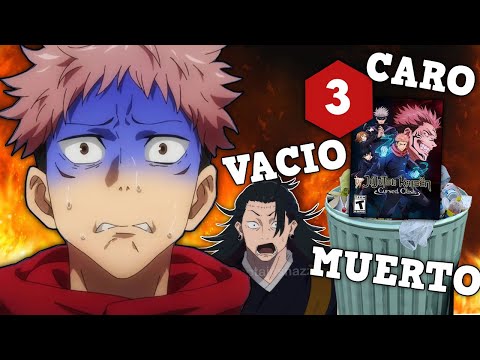 ⚡El TERRIBLE y MUERTO JUEGO de JUJUTSU KAISEN: CURSED CLASH 💀