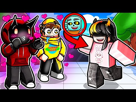 I Became An E-GIRL To Troll My FRIENDS In Roblox The Strongest Battlegrounds...