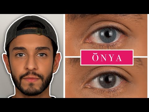 Realistic Contact Lens Design? | ONYA Contact Lenses (Axis Gray, Edit Blue)