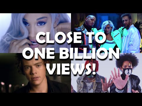 Music Videos Close To 1 BILLION Views (English)🚀