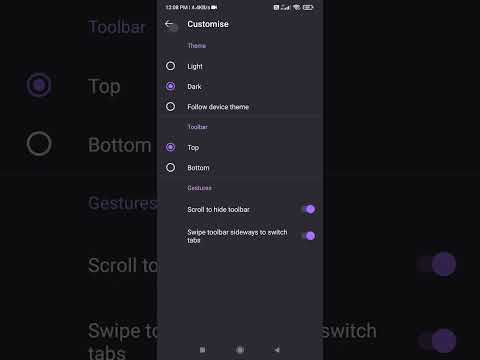 how to enable dark mode on firefox app / how to disable dark mode on firefox