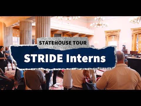 Our STRIDE interns tour the Statehouse!