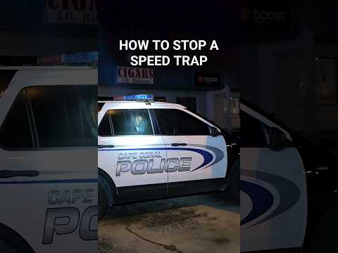 HOW TO STOP A SPEED TRAP #howto #speedtrap #trainingvideo