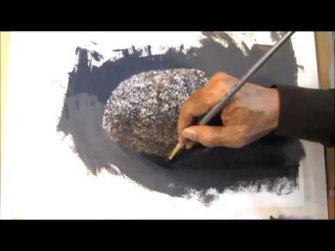 Speed Painting : A stone