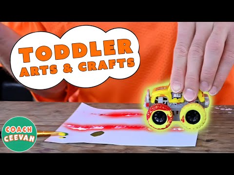 Kids Art and Sensory Activity for Toddlers | Coach Ceevan