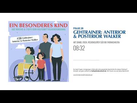 Folge 28 - Gehtrainer: Anterior & Posterior Walker | Podcast KinderReha24.de